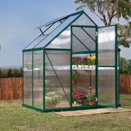 Palram Canopia Mythos 6x4 Green Polycarbonate Greenhouse previous main image