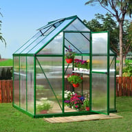 Palram Canopia Mythos 6x6 Green Polycarbonate Greenhouse previous main image