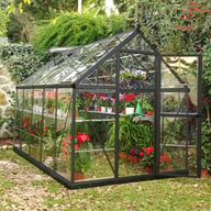 Palram Canopia Harmony 6x10 Grey Greenhouse - Clear Polycarbonate previous main image