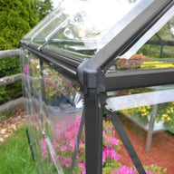 Palram Harmony Grey Greenhouse Gutter
