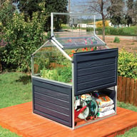 Palram Plant Inn Raised Cold Frame with Storage