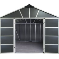 Palram Yukon 11x9 Plastic Shed with Floor Kit