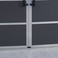 Palram Yukon Plastic Shed Wide Doors