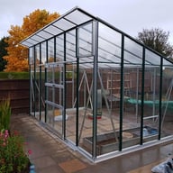 Pent Roof 8x14 Elite Edge Greenhouse