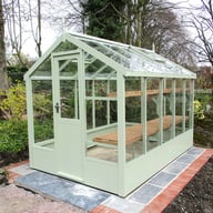 Swallow Kingfisher 6x10 Wooden Greenhouse