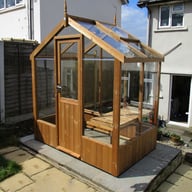Swallow Kingfisher 6x4 Thermowood Greenhouse