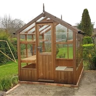 Swallow Kingfisher 6x8 Wooden Greenhouse Door