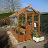 Swallow Robin 5x8 Wooden Greenhouse
