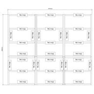 Power 10x12 Wooden Decking Kit Dimensions