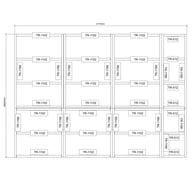 Power 10x14 Wooden Decking Kit Dimensions