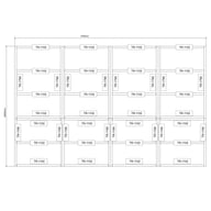 Power 10x16 Wooden Decking Kit Dimensions