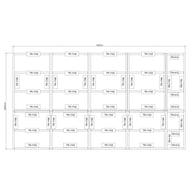 Power 10x18 Wooden Decking Kit Dimensions