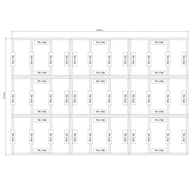 Power 12x18 Wooden Decking Kit Dimensions