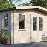 Power 14x14 Chalet Garden Building 28mm Door Right