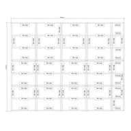 Power 14x18 Wooden Decking Kit Dimensions