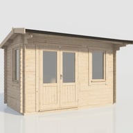 Power 14x8 28mm Apex Garden Building Left Doors