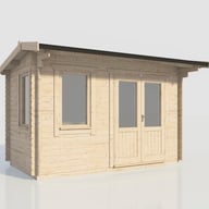 Power 14x8 28mm Apex Garden Building Right Doors