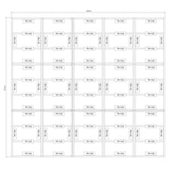 Power 18x20 Wooden Decking Kit Dimensions