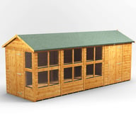 Power 20x6 Apex Potting Shed 6ft Combi