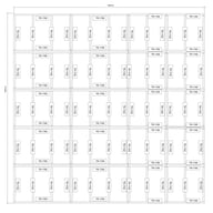 Power 20x20 Wooden Decking Kit Dimensions