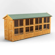 Power 4x16 Apex Potting Shed Double Door