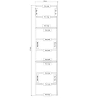 Power 4x16 Wooden Decking Kit Dimensions