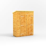 Power 5x2 Pent Tool Shed with Double Door