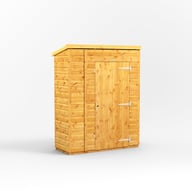 Power 5x2 Pent Tool Shed Single Door