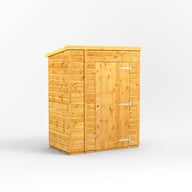 Power 5x3 Pent Tool Shed Single Door