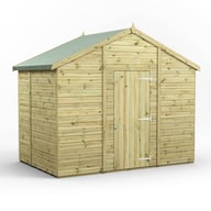 Power 6x10 Premium Apex Windowless Wooden Shed