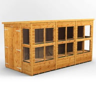 Power 12x6 Pent Potting Shed Double Door
