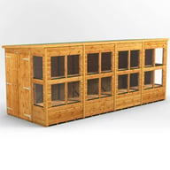 Power 16x6 Pent Potting Shed Double Door