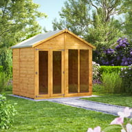 Power 6x8 Shiplap Apex Summerhouse