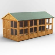Power 16x8 Apex Potting Shed Double Door