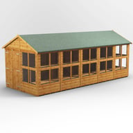 Power 20x8 Apex Potting Shed Double Door