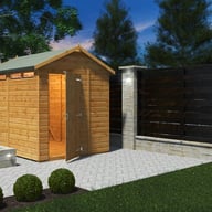 Power 8x6 Apex Security Shed