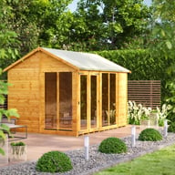 Power 8x8 Apex Modular Wooden Summerhouse