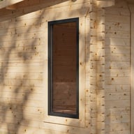 Power apex aluminium log cabin 8 Adaptable Configuration