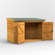 Power Pent 8x4 Wooden Bike Shed