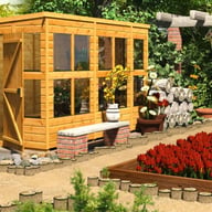Power Pent Wooden Potting Shed