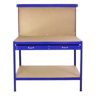 Bulldog 120cm Workbench with Drawers and Pegboard