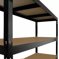 Bulldog 160cm Adjustable Racking in Black 23353