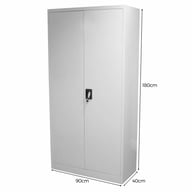 Bulldog 180cm Metal Filing Cabinet DImensions