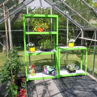 Bulldog 4 Tier Greenhouse Shelving