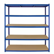 Bulldog 5 Tier Shelving Unit Blue