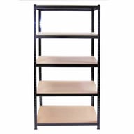 Bulldog 5 Tier Shelving Unit Black