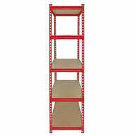 Bulldog 5 Tier racking Red