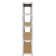 Bulldog-5-Tier-Galvanised-Shelving-Side