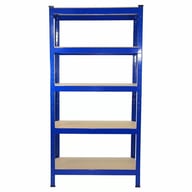 Bulldog 5 Tier Shelving Unit Blue