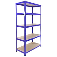 Bulldog Corner Racking System Shelving in Blue